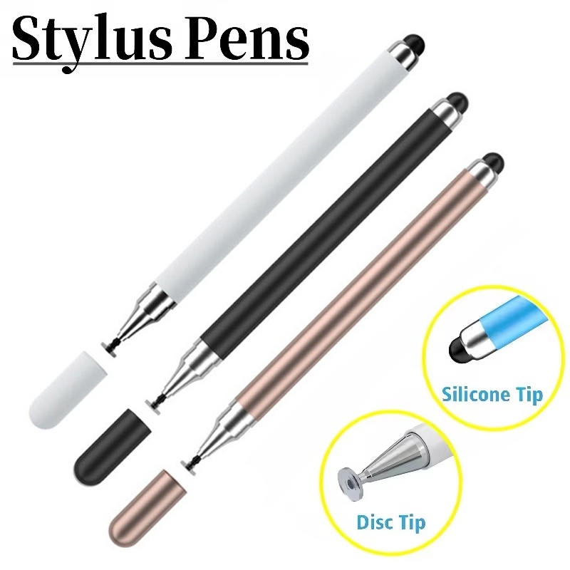 Tablet Stylus Accessories - 2 in 1 ユニバーサルスタイラスペン iPad Huaweiタブレット用