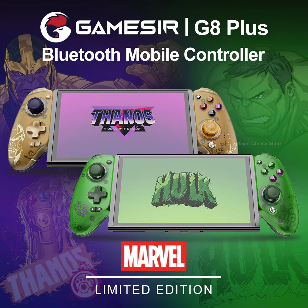 Android Tablet Gaming Accessories - GameSir G8 Plus ハルクエディション サノスエディション モバイルゲームコントローラー