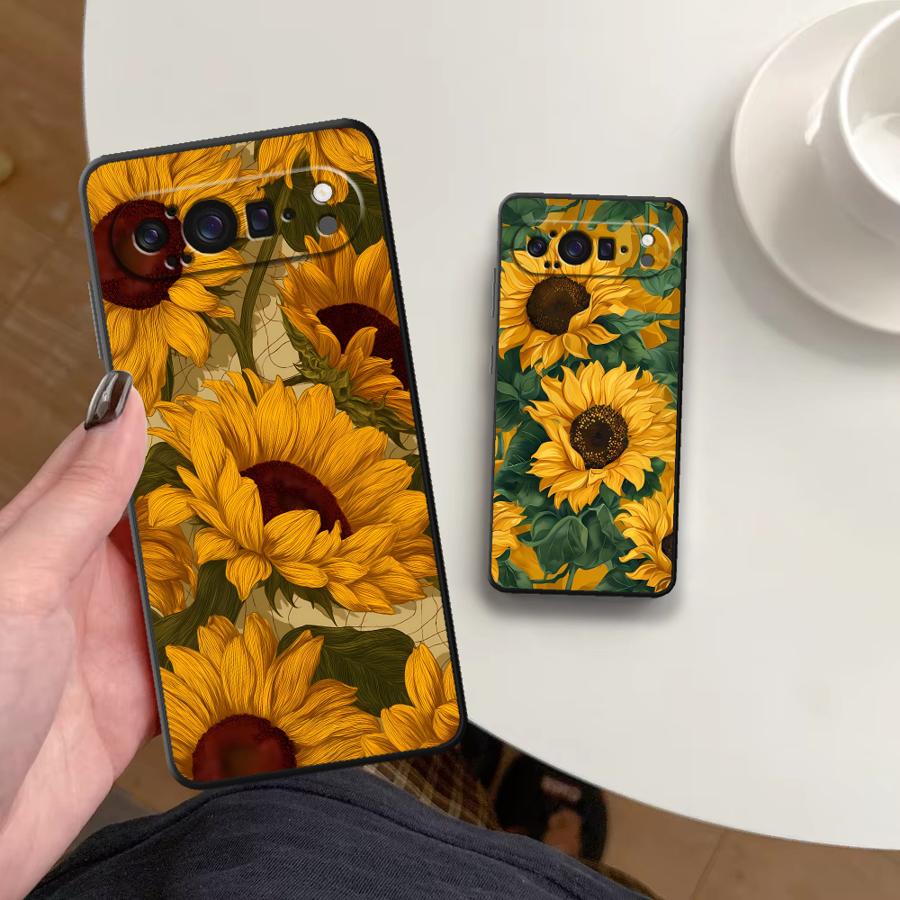 Google Pixel 9 - ひまわり海 Funda 電話カバーケース Google Pixel 10A