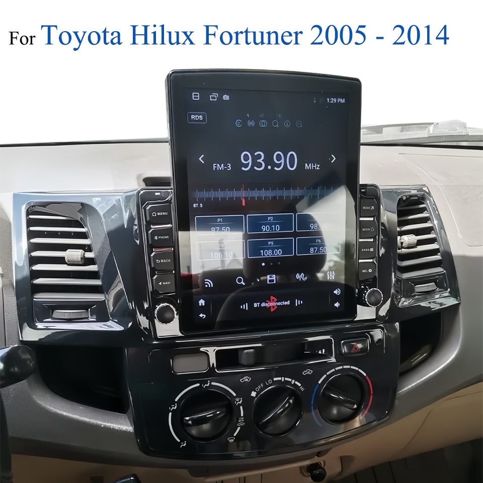 Tablet Danish Mobile & Accessories - Autoradio DVD カセットトヨタフォーチュナーハイラックス 2005 2007 2009