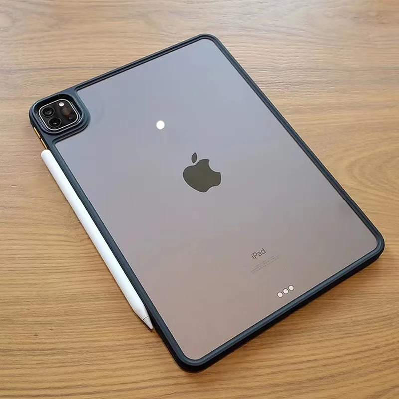 Ipad Cover Folio - クリア透明ケース iPad Air Pro 2024 10.9