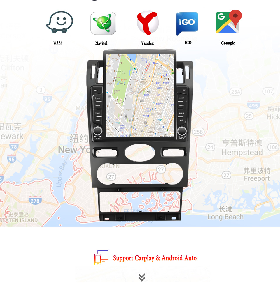 Tablet Danish Mobile & Accessories - 8G+128G Android 14搭載 フォード モンデオ 2000