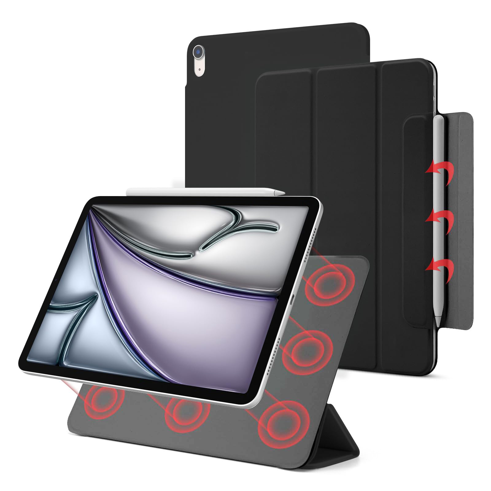 Ipad Cover Folio - 2026年iPad Pro 13インチケース M5 M4 2025
