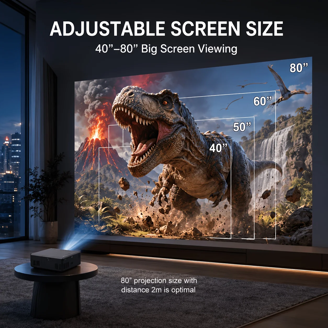 ミニポータブルプロジェクター、ホームシアターやゲームに対応、 - Android Tablet Gaming Accessories のレビューと価格