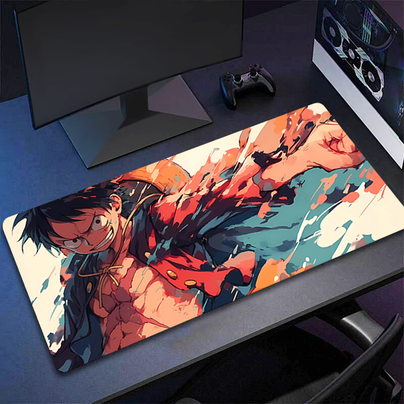 マウスパッドワンピースアニメ耐久性のある新しいゲーマー大型  - Tablet Gaming Accessories のレビューと価格