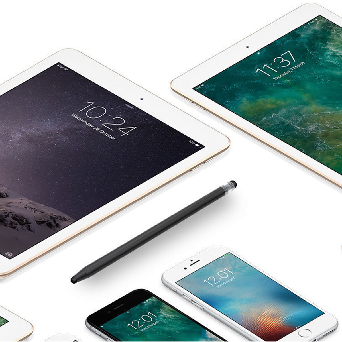 タッチスクリーン用スタイラスペン、iPad、Android、 - Tablet Stylus Accessories のレビューと価格