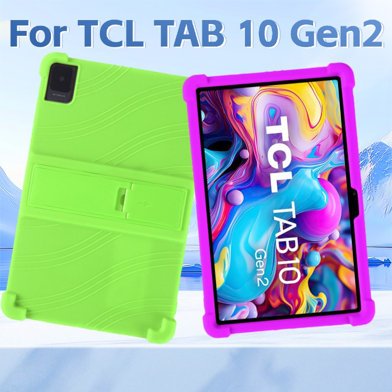 キックスタンド付きの厚いシリコンカバー,tcl用タブ10,2 - Tcl Tablet Accessories のレビューと価格