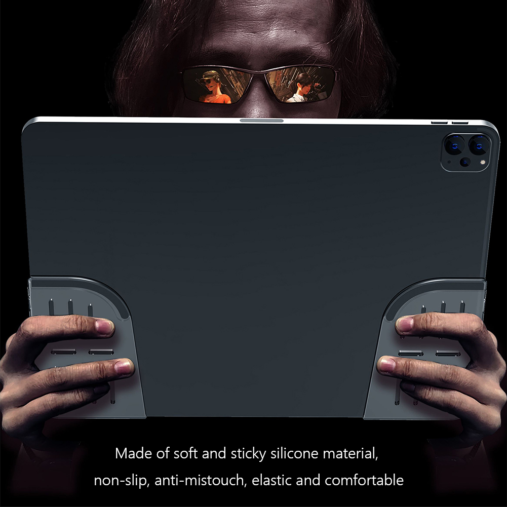 2個入り ソフトシリコン製補助モバイルゲームホルダー iPa - Tablet Gaming Accessories のレビューと価格