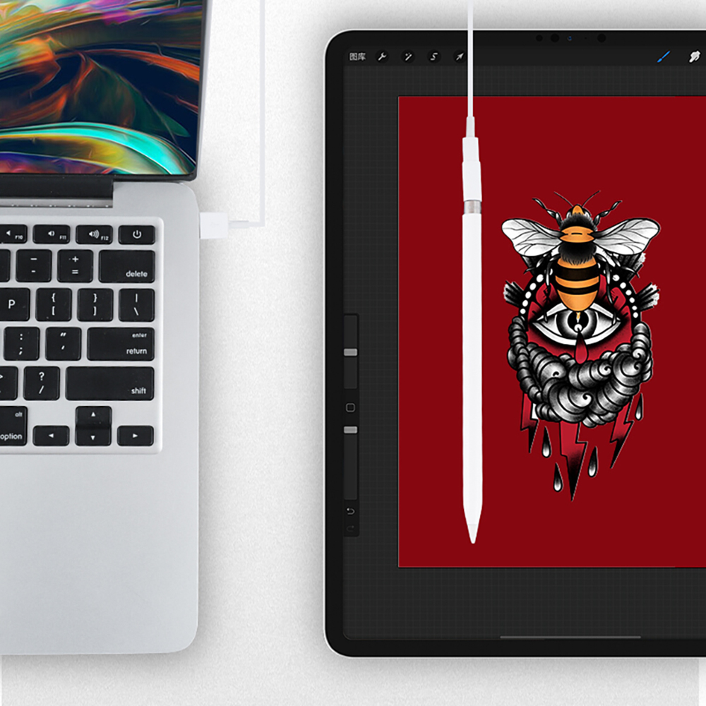 Appleタッチペン,アダプター,充電ケーブル,Apple  - Tablet Stylus Accessories のレビューと価格