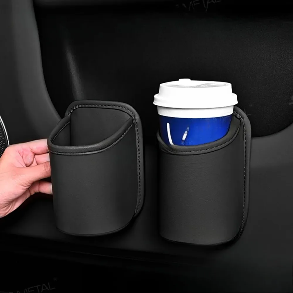 車用ドアカップホルダー レザー製自動車用ドリンクホルダー 収 - Tablet Accessories For Car のレビューと価格