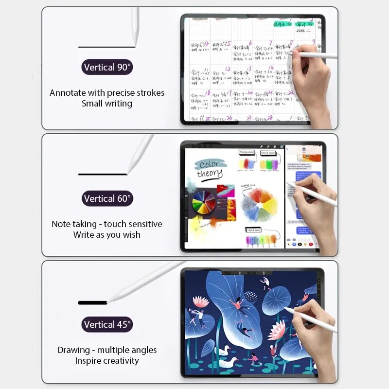 ユニバーサルタッチスクリーンペンスタイラスペン磁気吸着タブレ - Tablet Stylus Accessories のレビューと価格