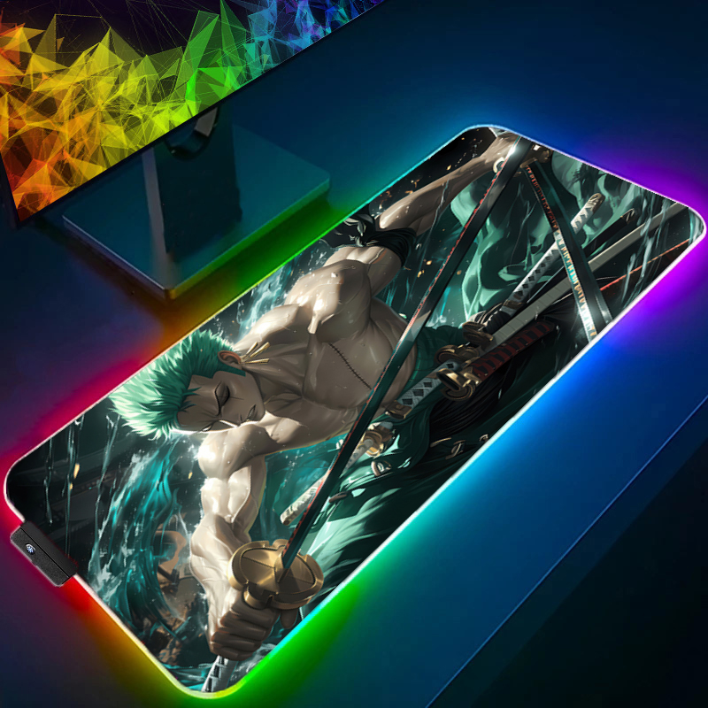 ワンピースゾロマウスパッド RGB ゲームアクセサリー Ga - Tablet Gaming Accessories のレビューと価格