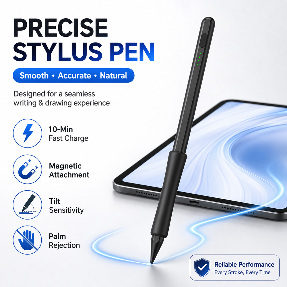 iPad Pencil アクティブスタイラスペン 2018～ - Wacom Tablet Accessories のレビューと価格