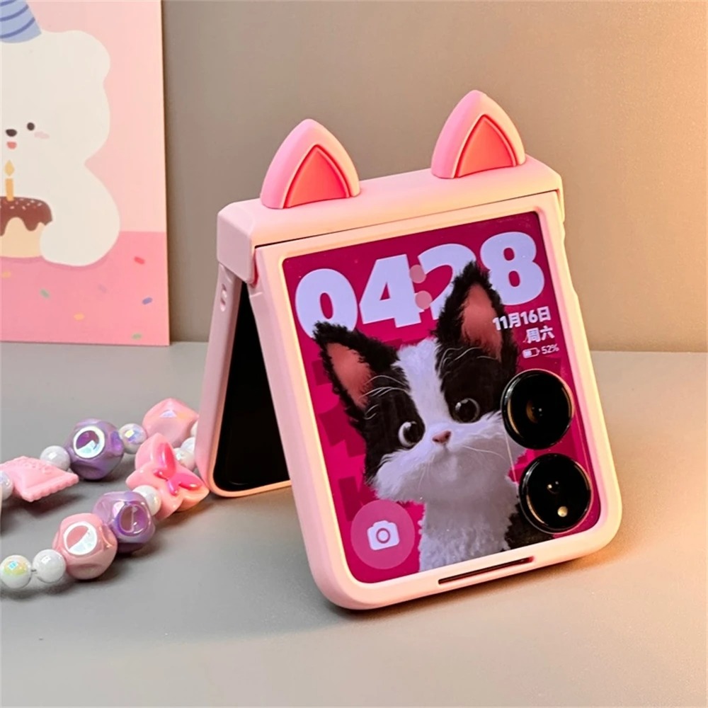 日本韓国可愛いピンクキャンディブレスレットヒンジ保護ケース  - Motorola Tablet Accessories のレビューと価格