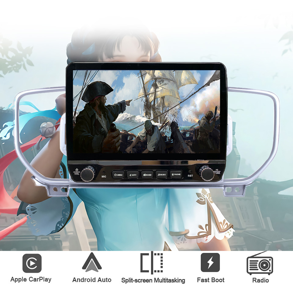 Android 14搭載カーステレオマルチメディアPCタブレ - Tablet Danish Mobile & Accessories のレビューと価格