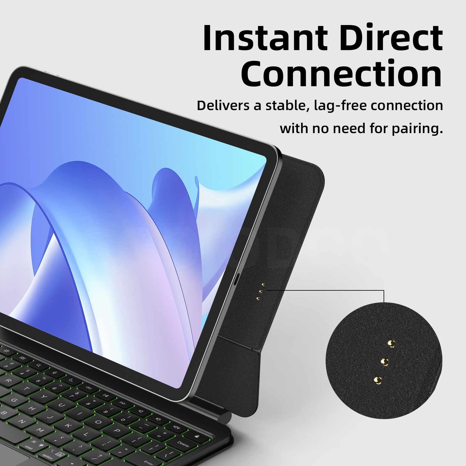 GOOJODOQ スマートポゴピンマジックキーボードケース  - Tablet Accessories Choice Store のレビューと価格