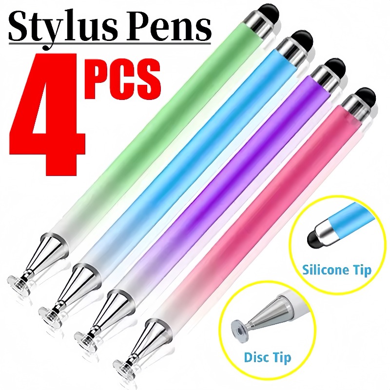 iPad、タブレット、スマホ対応の2in1ユニバーサルスタイ - Tablet Stylus Accessories のレビューと価格